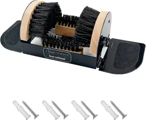 Boot Brush Scraper Outdoor  Heavy Duty Boot  & Shoe Cleaner Brush for Mud, Dirt & Snow  Durable Outdoor Boot Cleaner