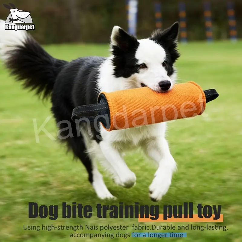 Dog Bite Tug Toy, 1 Count Durable Chew Toy for German Shepherd, Malinois Bite Work, High Density Ripstop Fabric Tug-of-war Training Gear, Training Aid, Outdoor