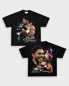 Shakur Stevenson Boxing Sport Tee T Shirt/Sweatshirt/Hoodie - Vintage Boxing Oversized Unisex Streetwear Cotton Crewneck Merch - Perfect Gift & Outfit for Men & Women