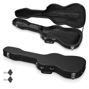 Yescom Lockable Electric Guitar Hard-Shell Case Stratocaster