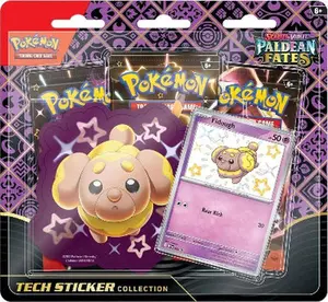 Pokemon Paldean Fates Tech Sticker Collection