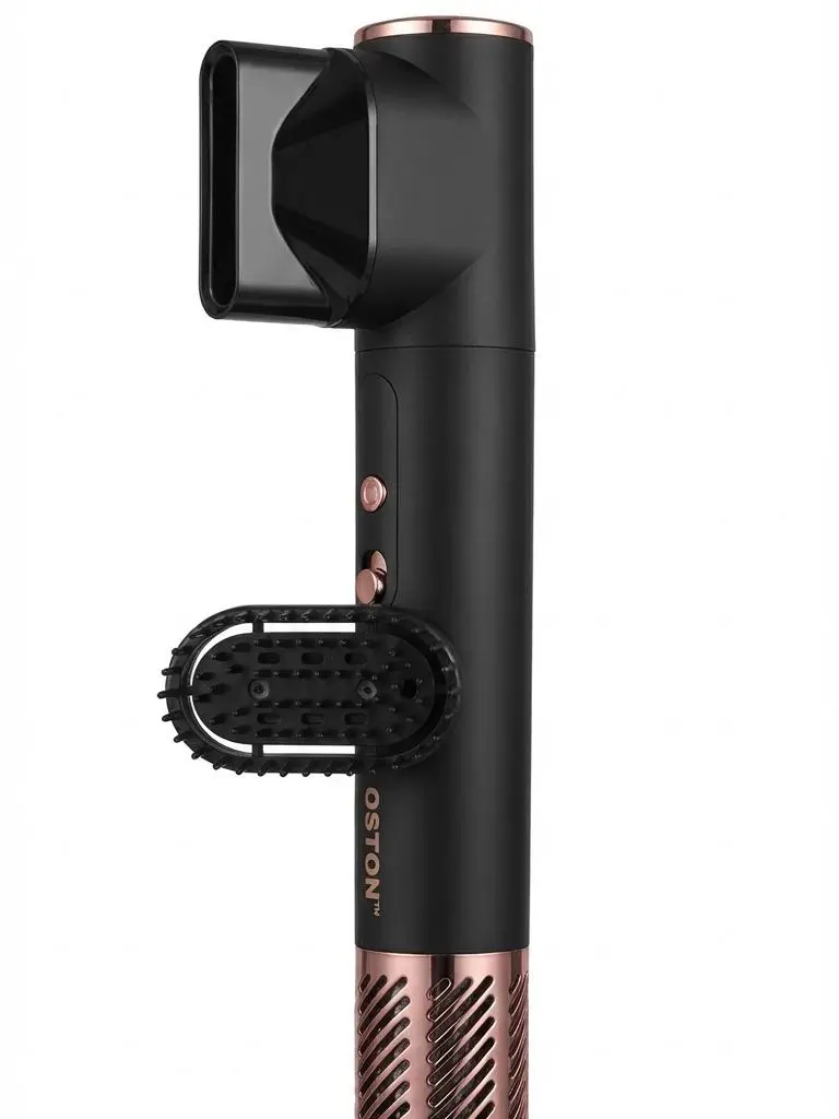 BOSTON 1000W Professional High-Speed Hair Dryer - Matte Black Quiet Salon Blow Dryer with Constant Temp Control