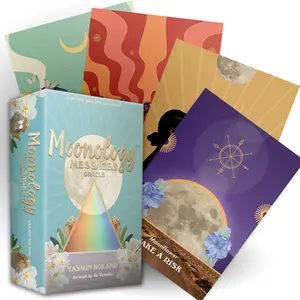 Moonology# Messages Oracle: A 48-Card Deck and Guidebook -- Yasmin Boland - Other