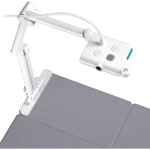 OKIOLABS  T-4K 8MP USB Document Camera for Teachers and Classroom, Online Teaching, Video Calling, Doc Camera for  PC Chromebook