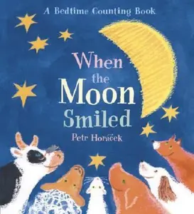 USED-When the Moon Smiled: A Bedtime Counting Book by Petr Horacek (Hardcover)
