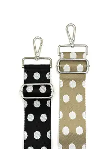 Polka Dot Adjustable Purse, Camera, Guitar Strap