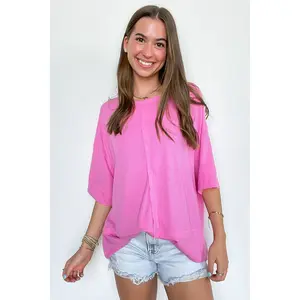 Cool Intentions Ribbed Boatneck Top - BACK IN STOCK