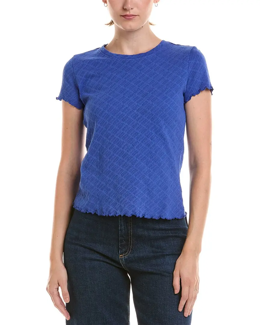 NIC & ZOE Petite Lace Knit T-Shirt