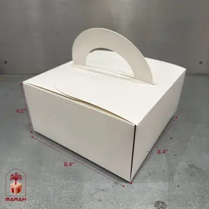Pastry Boxes with Handles - For Pies
