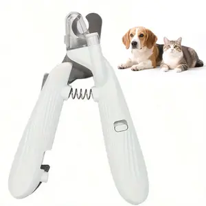 Multifunctional Pet Nail Clipper Kit with LED Light & Anti-Slip Handle – Safe Grooming for Small, Medium & Large Dogs & Cats | Perfect for At-Home Trimming & Paw Care