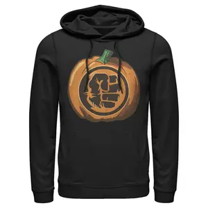 Men's Marvel Halloween Hulk Fist Pumpkin Pull Over Hoodie