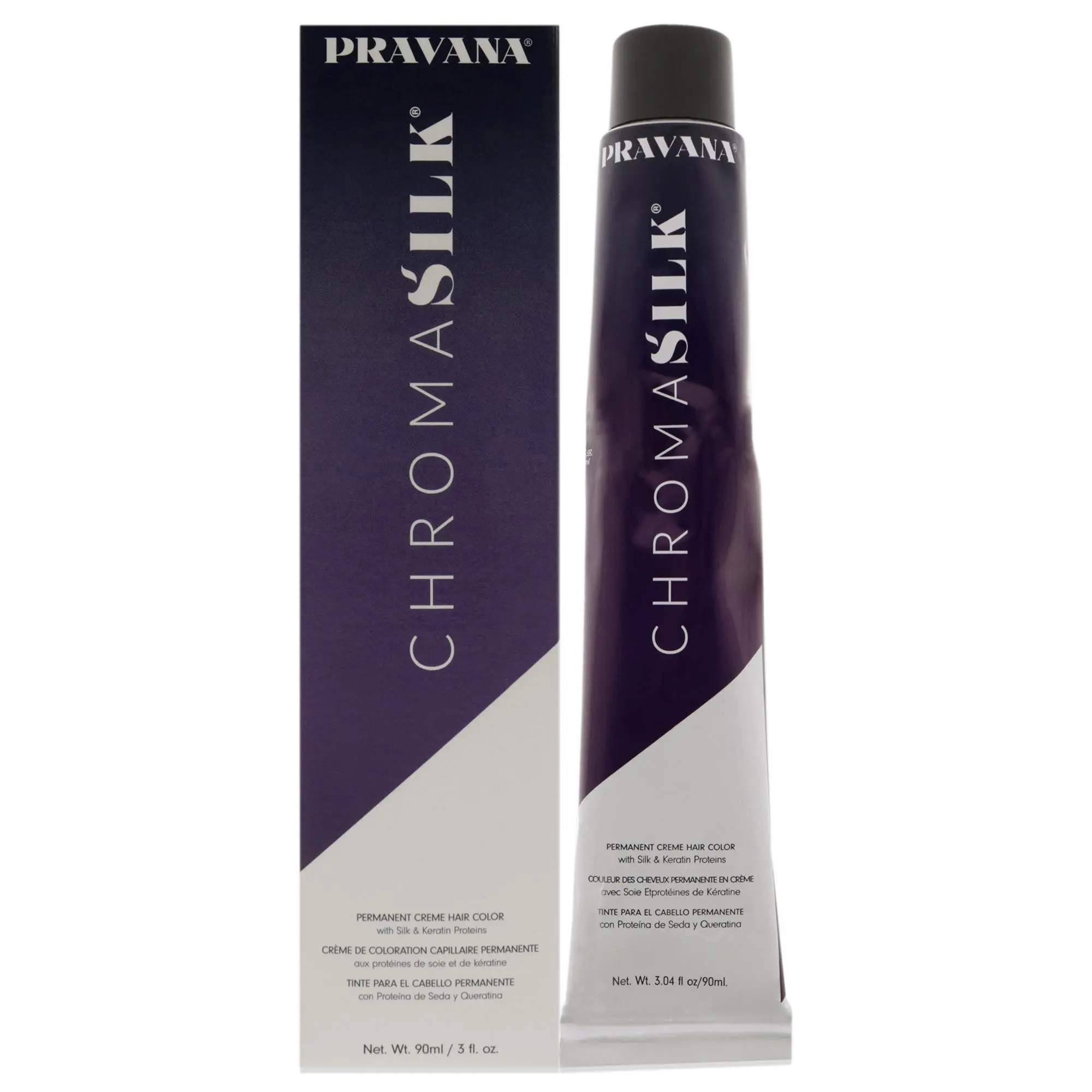 ChromaSilk Creme Hair Color - 6.46 Dark Copper Red Blonde by Pravana for Unisex - 3 oz Hair Color