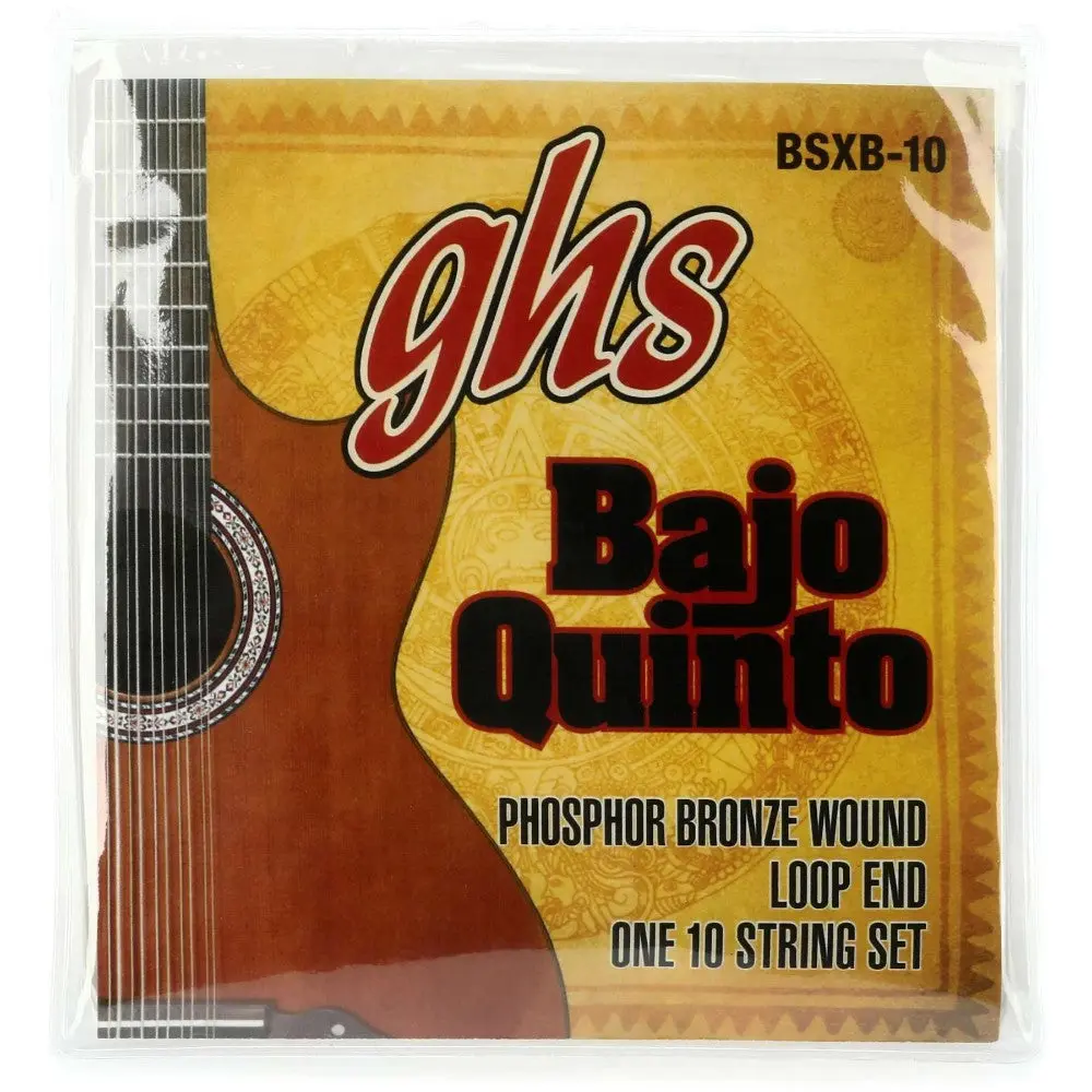 GHS Strings BSXB-10 Phosphor Bronze Bajo Quinto Strings
