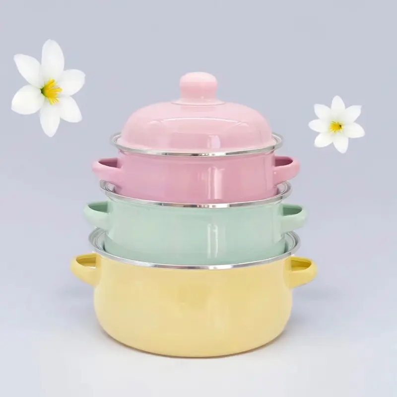 3-piece Aesthetic Cooking Pot Set