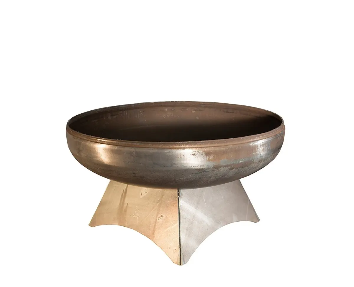 Ohio Flame OF30LTY-SB 30 dia. Liberty Natural Steel Standard Base Fire Pit, Outdoor Fire Pit, Patio Fire Pit, Heavy Duty Firepit