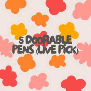 5 Doorable Character Pens for 40$ (LIVE PICK)