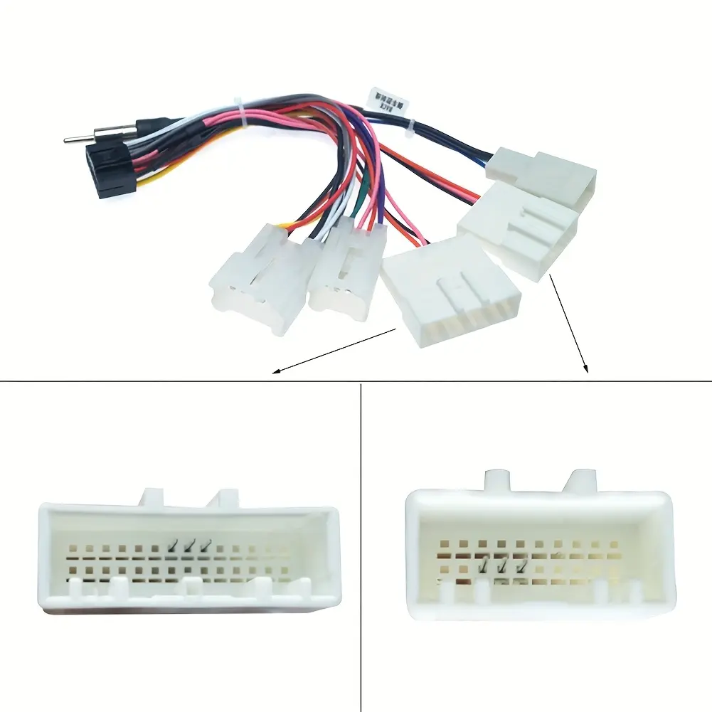 Car Wiring Harness Audio Radio 16pin Adaptor Power Cable Head Unit Harness