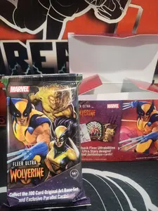 Wolverine! HUGE PACK Fleer Ultra X-Men Marvel Blaster Pack Personal Break!