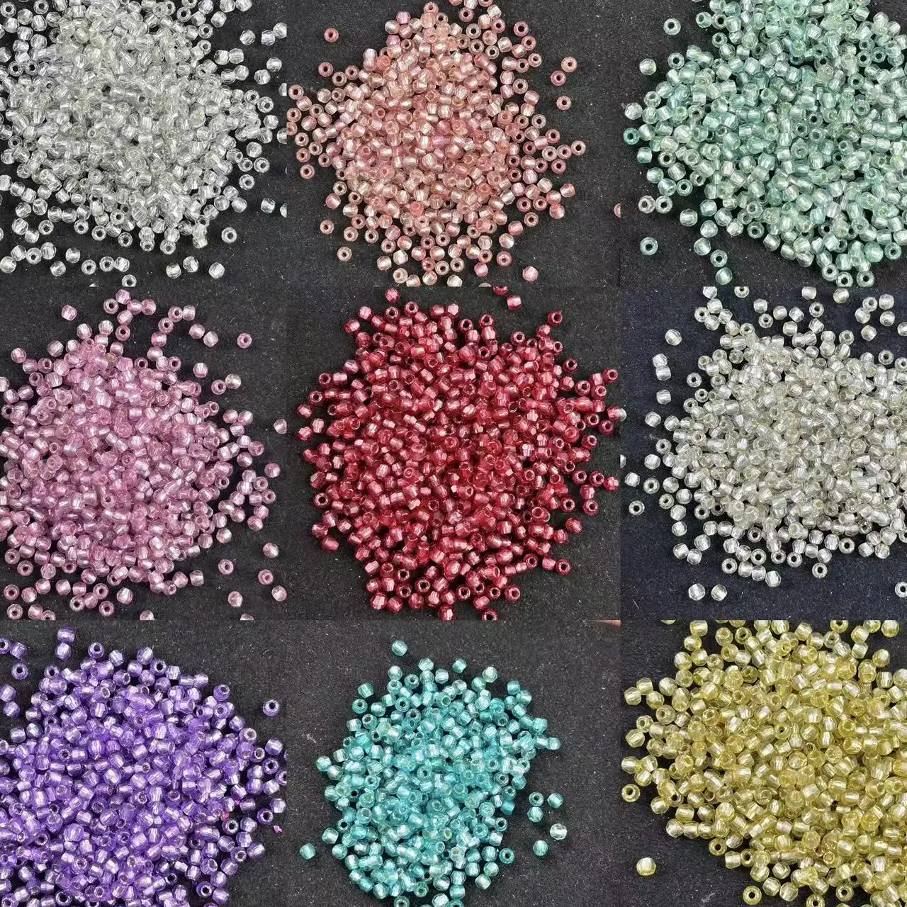 3mm  glass seed bead 30ml