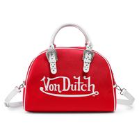 Von Dutch Raspberry Large Bowling Bag