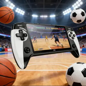 X9 Handheld Game Console, Wireless Portable Console, Digital Console, 5.5 Inch HD Screen, Retro Gaming, Home Relaxation, Friend Gathering, Christmas Gift, Valentine's Day Present