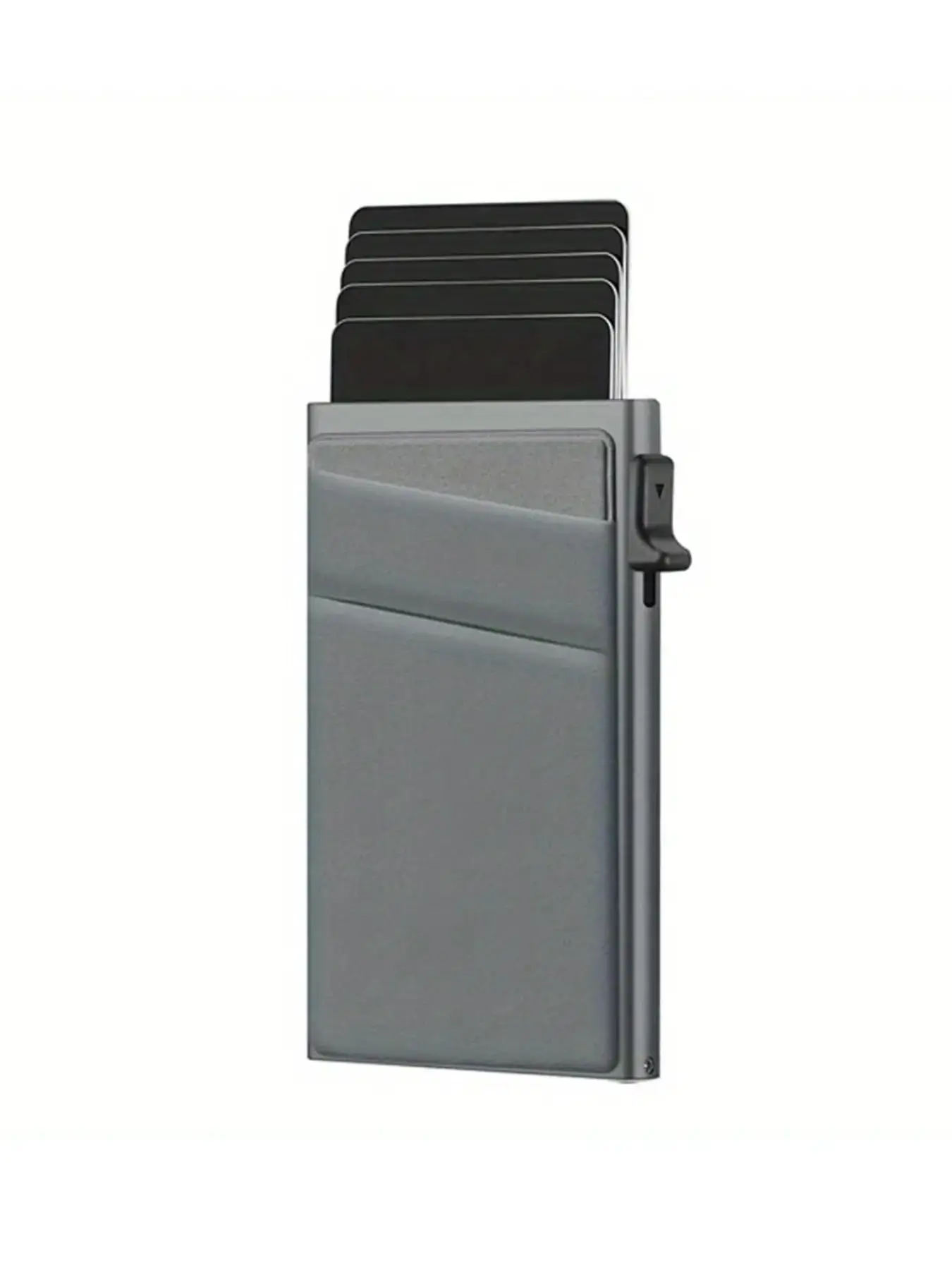 Summer 2024 Men's Minimalist RFID Blocking Business Card Wallet, Auto Pop-Up Portable Card Holder, Credit Card ID Bank Card Storage Card Holder