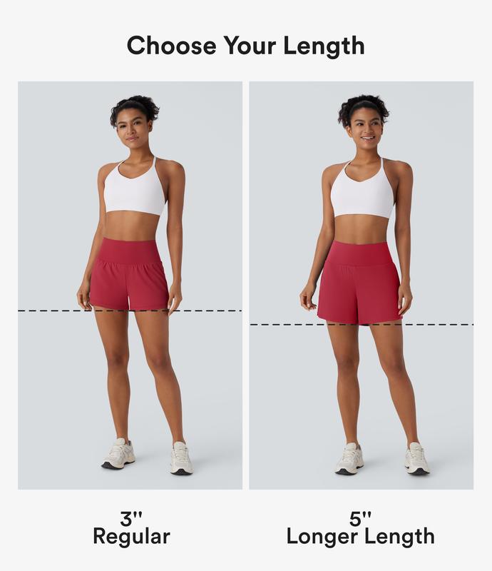 Halara Super High Waisted Back Pocket & Side Hidden Pocket 2-in-1 Yoga Shorts 3", Summer Running Shorts for Women, Sports Workout Shorts, Gym Outfit Halara Super High Waisted Back Pocket & Side Hidden Pocket 2-in-1 Yoga Shorts 3", Summer Running Shorts for Women, Sports Workout Shorts, Gym Outfit