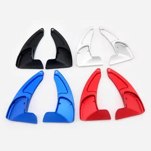 For Jeep Cherokee Dodge Charger Durango Car Accessories Aluminum Steering Wheel Direct Shift Paddle Gear Shifter Extension 2pcs