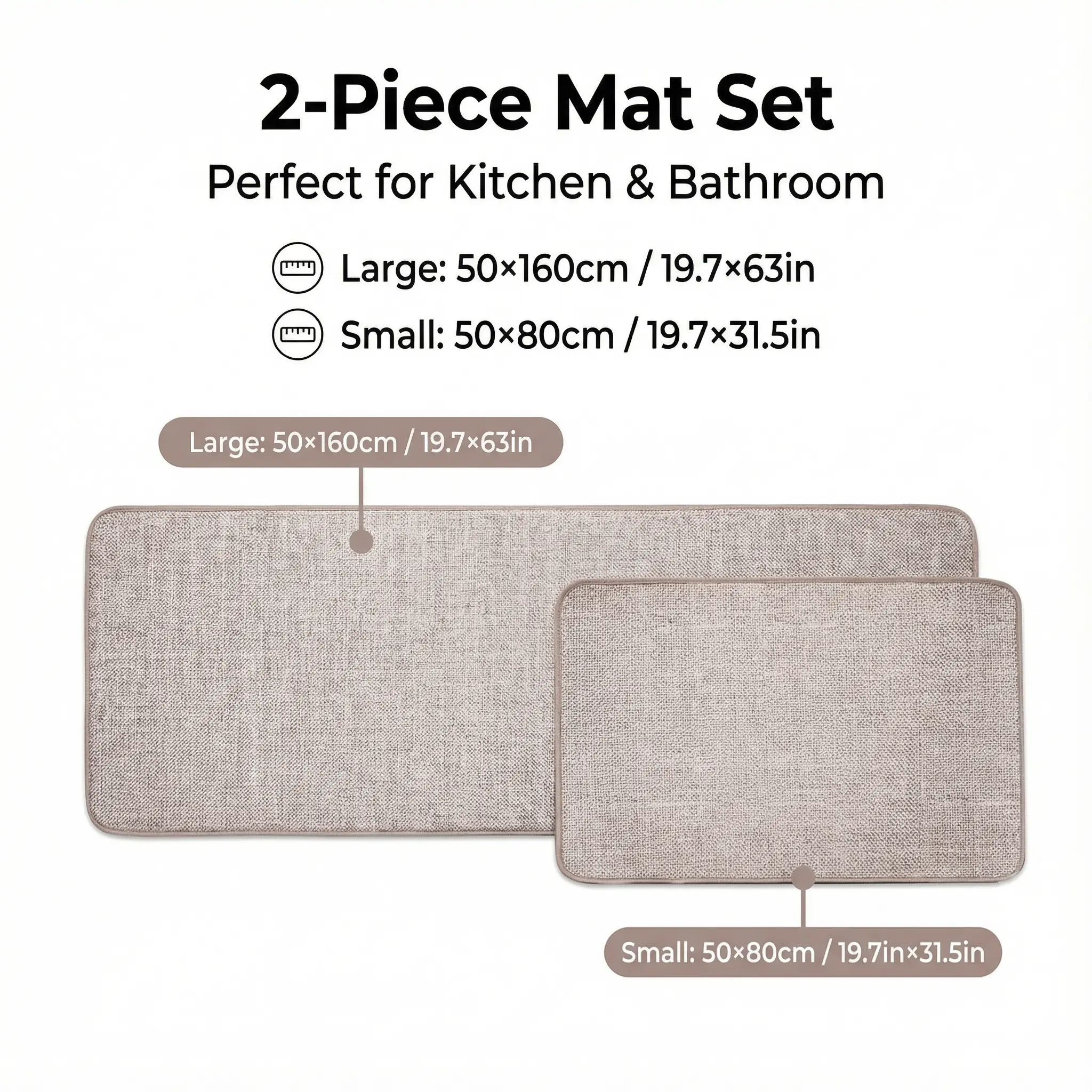Clearance sale, non-slip safety mats for bathroom and kitchen