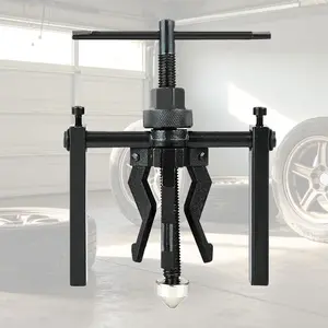 Durable Metal Structure Tire Puller Tool, Versatile Inner and Outer Bearing Removal, Three-Jaw Wheel Remover for Automotive Repair, Car Repair Tools