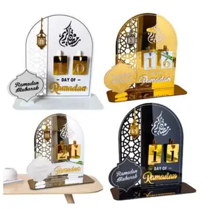 Eid countdown calender 2026 ,Acrylic advent calender , Eid Mubarak Home Decor accessories ,ornaments