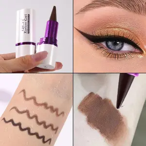 Eyeliner Gel with Silky Texture Waterproof & Sweatproof High Durability Smooth Application Makeup Tool