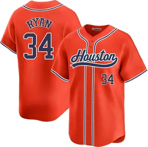 New Custom Orange Men's  Houston Baseball Jersey Stitched T-Shirt For Sports Fan