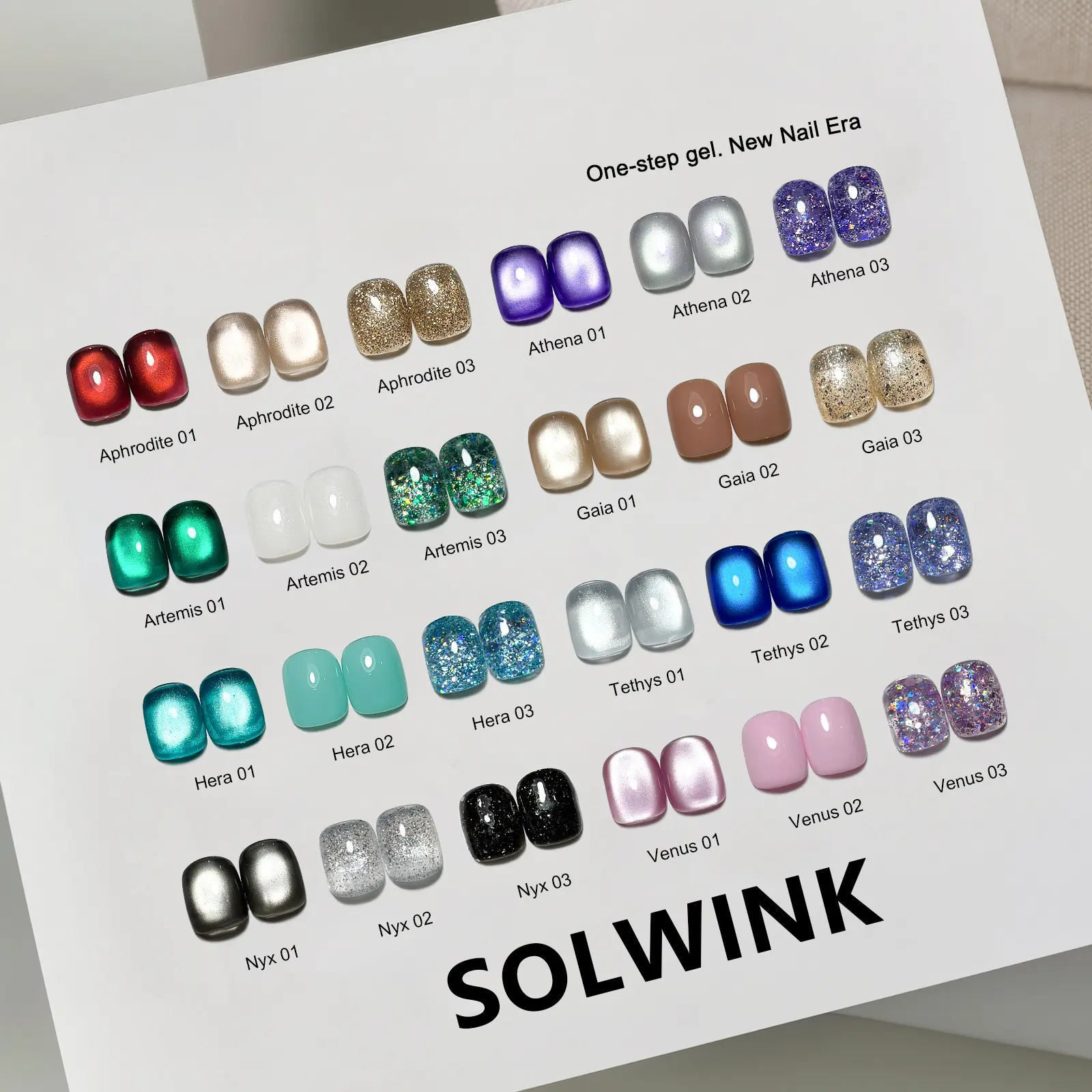 SOLWINK HEMA/TPO FREE 24pcs One Step Gel Kit Soak Off UV/ LED Gel