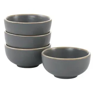 Gibson Home Rockaway 4-Piece 3.5" Fruit Bowl Set