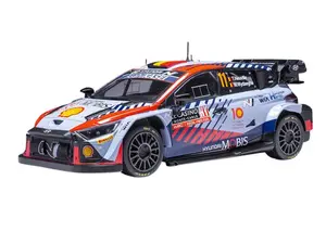 Hyundai i20 N Rally1 #11 T.Neuville – M.Wydaeghe Winner Rallye Monte-Carlo 2024 Diecast 1:18 Scale Model - IXO 18RMC19422