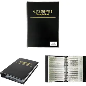 nancheng Resistor Kit 1206 Resistor Book 8500PCS 1% (0 ohm-10M ohm) SMD Book Chip SMT Resistor 170 Values Kits (Resistor-1206)
