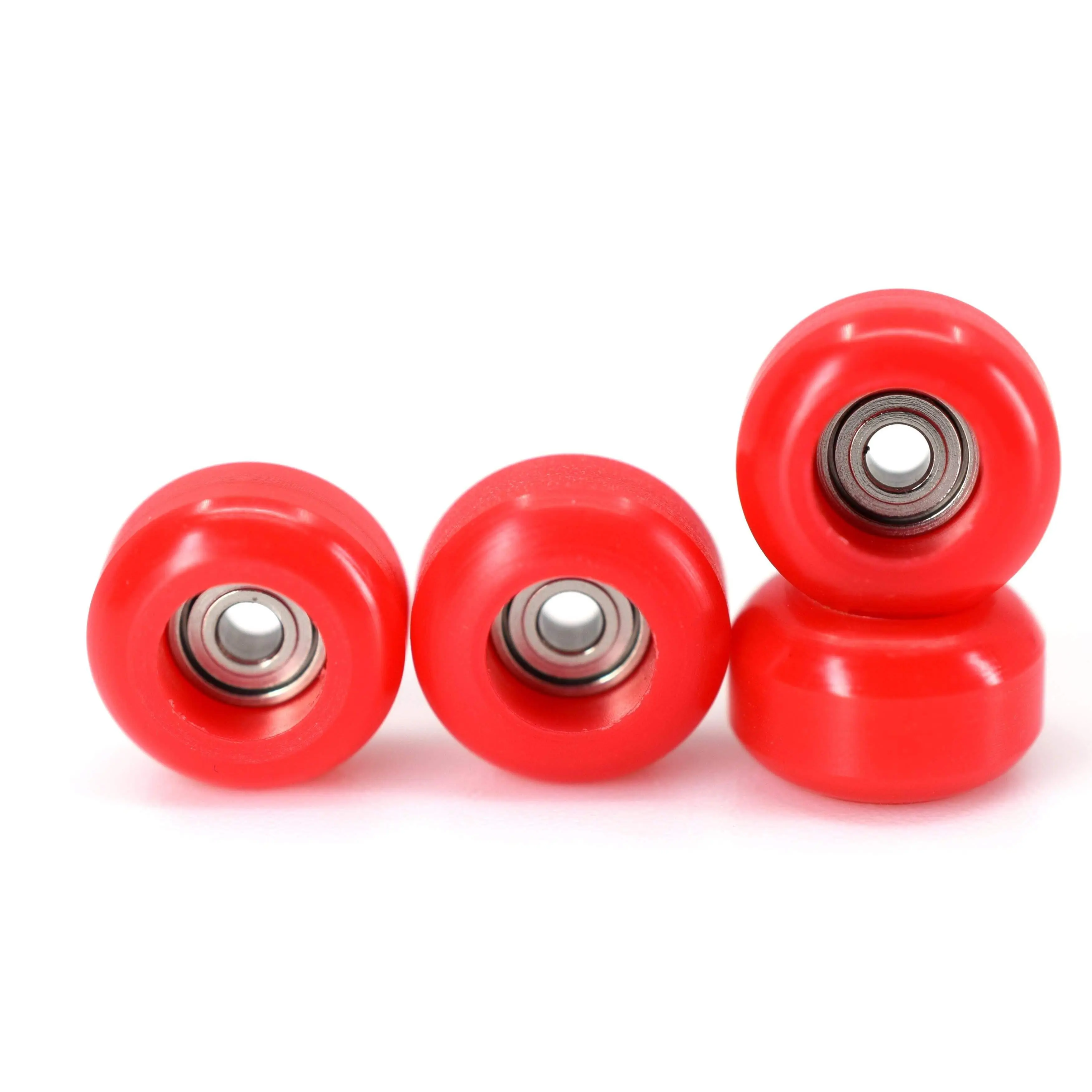 CNC Fingerboard Wheels - Red - 100D Polyurethane CNC Fingerboard Wheels - Red - 100D Polyurethane