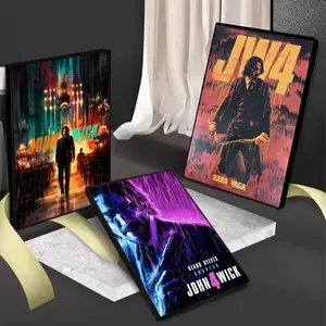 John Wick Painting Calligraphy Gift with prints Home bedroom living room decoration promotion and display suitable for bedroom bar parlor home decor gift fade-Resistant, Non-sticky, vibrant Wall print poster