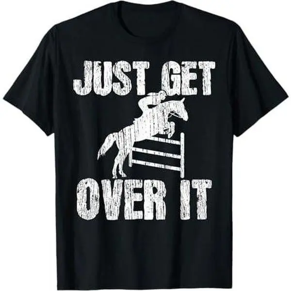 Show Jumping Vintage T Shirt Equestrian Horse Show Tshirt T-Shirt