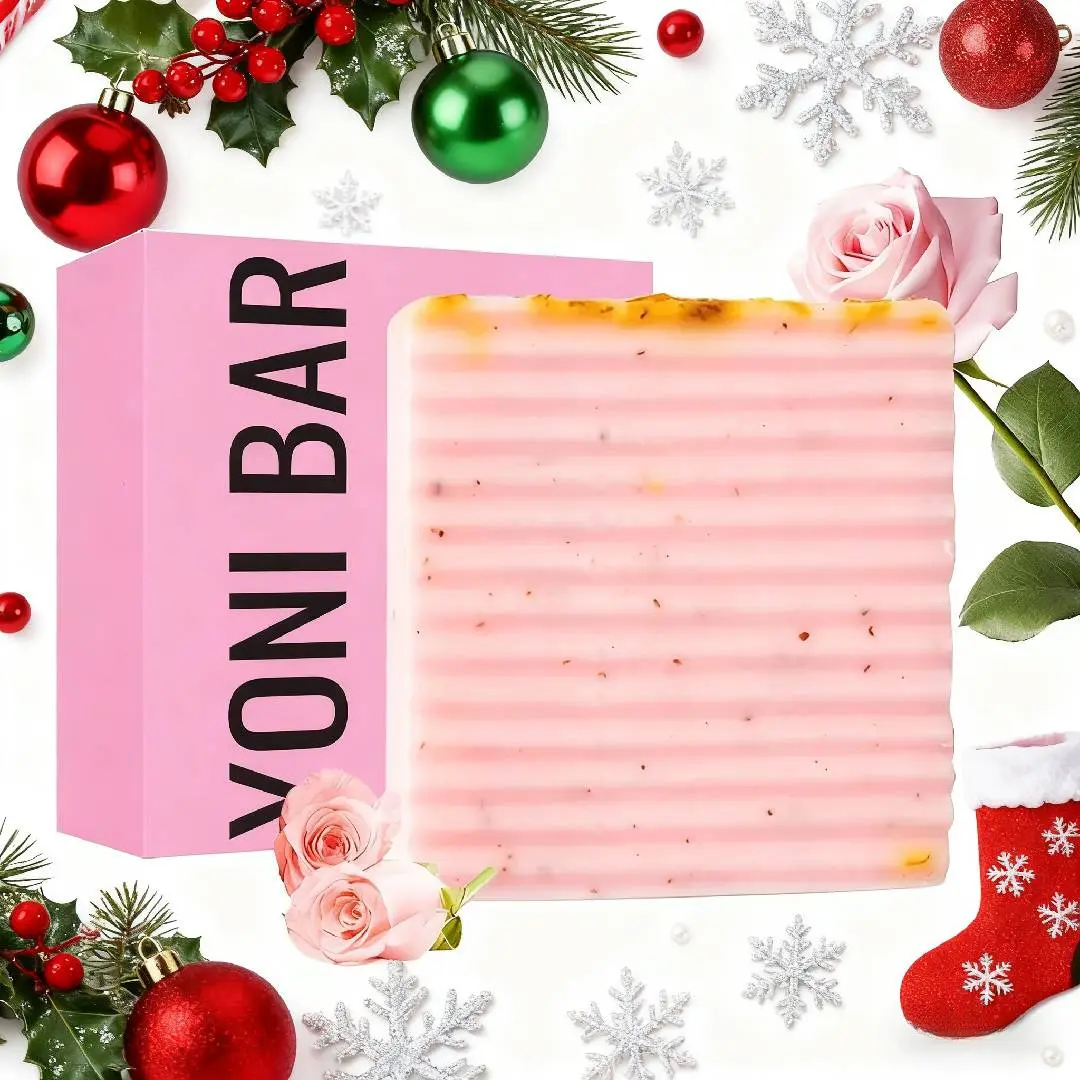 Premium Yoni Soap Bar – 1/2/3 PCS Natural Feminine Care Soap for pH Balance, Odor Control & Hydration, Organic Herbal Ingredients, Gentle Yet Effective for Daily Intimate Hygiene, Handmade Soap for Women