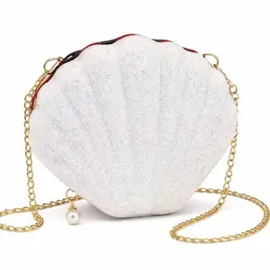 Seashell Purse - Unique Design with Seashell Motif, Compact Size for Casual Outings, Stylish Accessory for Everyday Use