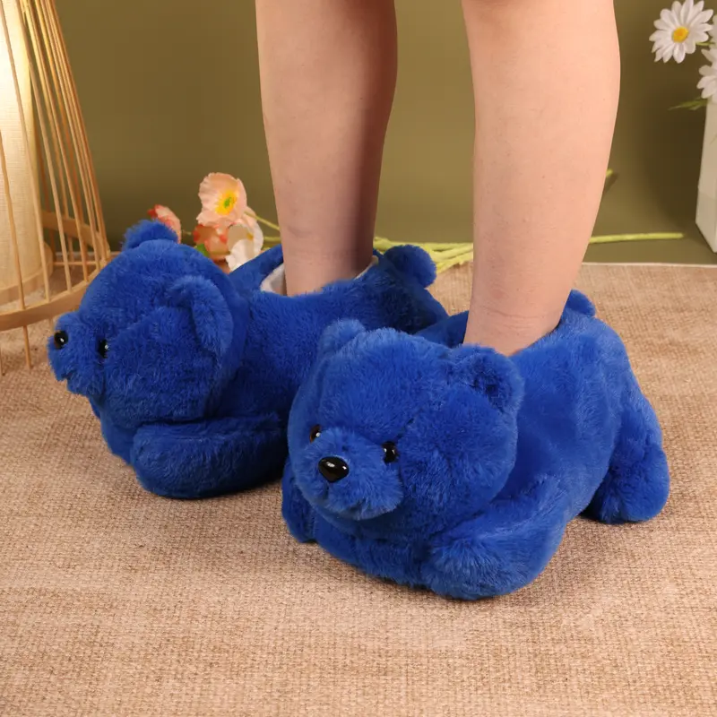 Bear House shoes Plush Teddy Bear main image 4