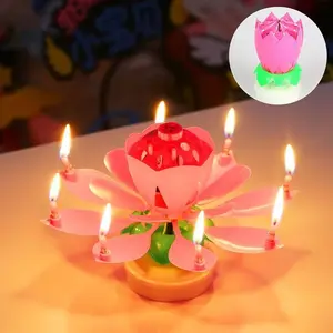 Blossom Magic Musical Flower Candle – 14 Candles Blossom Magic Musical Flower Candle – 14 Candles