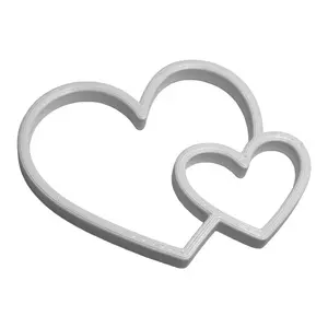 Heart Fish Feeding Portals for Betta & Aquariums | Floating Food Rings & Plant-Free Breathing Windows