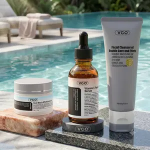 VGO Face Care Essentials – Cleanser, Vitamin C Serum and Face Cream