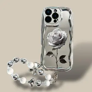 Rose iPhone 17 Pro Max Phone Cases Compatible with iPhone 11 12 13 14 15 Plus 16 Pro Max cases air Flexible Shockproof Soft TPU New Design Protective Protector Protection