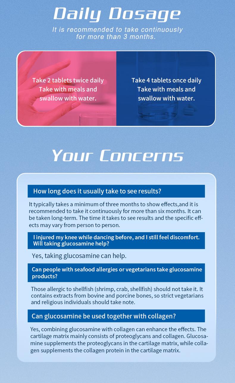Product Introduction of 【Joint Health】Move Free joint health 7-in-1 Glucosamine Chondroitin Plus Calcium Complex Vitamin Customized for Men with B-Vitamins + Multi-Glucosamine 120 Pills 8