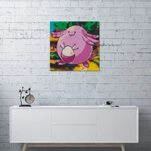 Pokemon Chansey Brick Building Kit 2500+ Pieces DIY Brick By Number