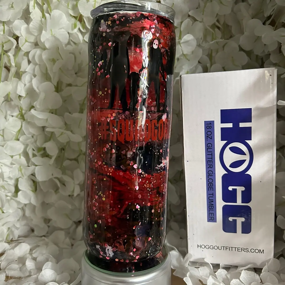 Horror Movie Tumbler, holiday tumbler, FYP, viral video,  tumblers of tik tok, custom tumbler , 20 oz, supportsmallbiz, small business owner, epoxy tumbler, shop, gift ideas Bottle Drinkware Skinny Bottled Water Bottles Portable